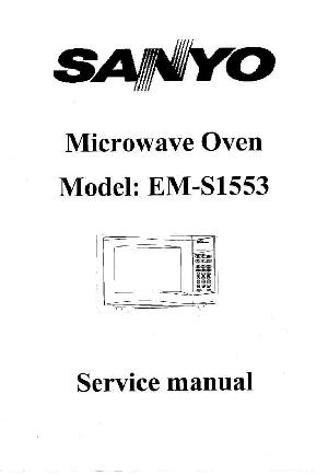 Service manual Sanyo EM-S1553 ― Manual-Shop.ru