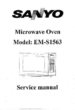 Service manual Sanyo EM-S1563 ― Manual-Shop.ru