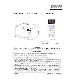 Сервисная инструкция Sanyo EM-S354 ― Manual-Shop.ru