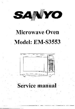Service manual Sanyo EM-S3553 ― Manual-Shop.ru