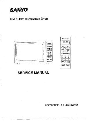 Сервисная инструкция Sanyo EMN-109 ― Manual-Shop.ru