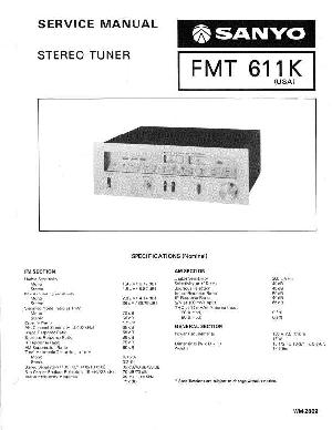 Сервисная инструкция Sanyo FMT-611K ― Manual-Shop.ru