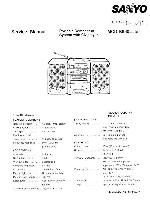 Сервисная инструкция Sanyo MCD-S660L