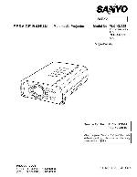 Сервисная инструкция Sanyo PLC-XU22E