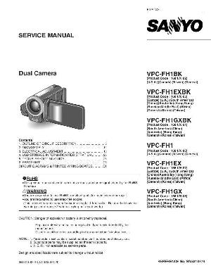 Сервисная инструкция Sanyo VPC-FH1 ― Manual-Shop.ru