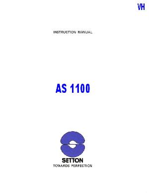 Service manual SETTON AS-1100 ― Manual-Shop.ru