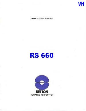 Service manual SETTON RS-660 ― Manual-Shop.ru