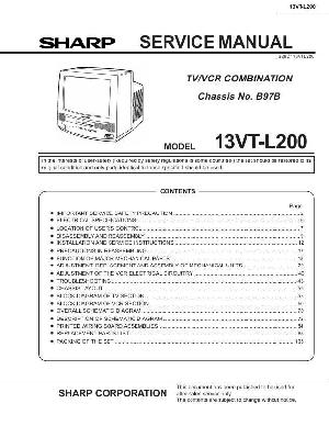 Service manual Sharp 13VT-L200 ― Manual-Shop.ru