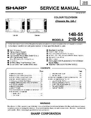 Service manual Sharp 14B-S5, 21B-S5 ― Manual-Shop.ru