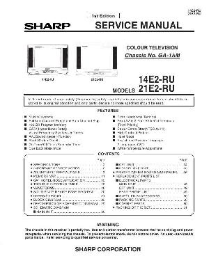 Service manual Sharp 14E2-RU, 21E2-RU ― Manual-Shop.ru