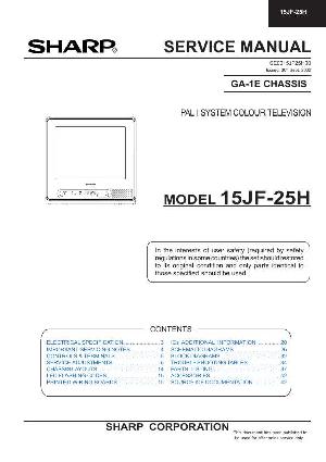 Service manual Sharp 15JF-25H ― Manual-Shop.ru