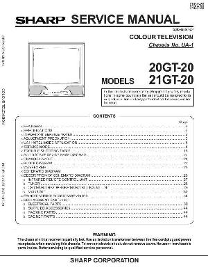 Service manual Sharp 20, 21GT-20 ― Manual-Shop.ru