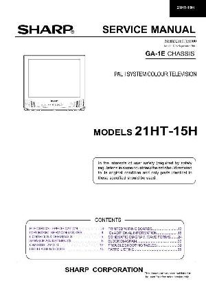 Service manual Sharp 21HT-15H ― Manual-Shop.ru