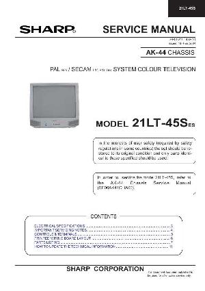 Service manual Sharp 21LT-45S ― Manual-Shop.ru