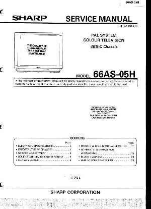 Service manual Sharp 66AS-05H ― Manual-Shop.ru