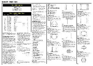 Сервисная инструкция Sharp 76EF-19H ― Manual-Shop.ru
