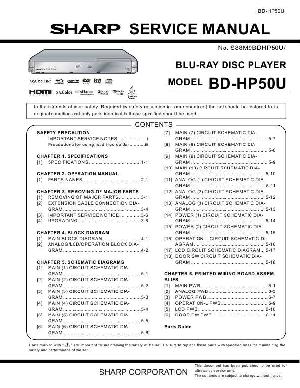 Сервисная инструкция Sharp BD-HP50 ― Manual-Shop.ru