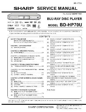 Service manual Sharp BD-HP70U ― Manual-Shop.ru