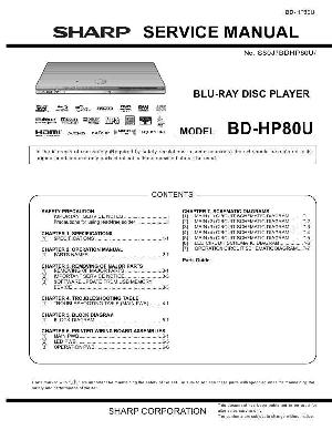 Service manual Sharp BD-HP80U ― Manual-Shop.ru