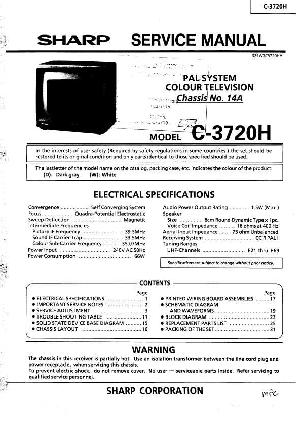 Сервисная инструкция Sharp C-3720H ― Manual-Shop.ru