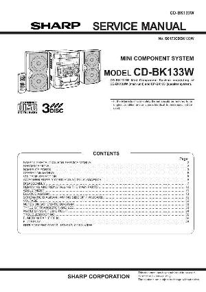 Service manual Sharp CD-BK133W ― Manual-Shop.ru