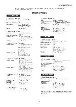 Service manual Sharp CD-C811W, CD-C821W