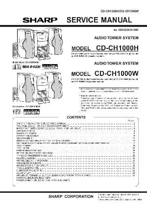 Сервисная инструкция Sharp CD-CH1000 ― Manual-Shop.ru