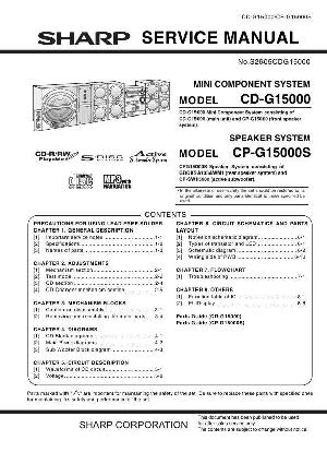 Сервисная инструкция Sharp CD-G15000 ― Manual-Shop.ru