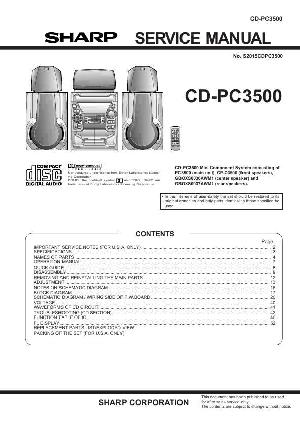 Service manual Sharp CD-PC3500 ― Manual-Shop.ru
