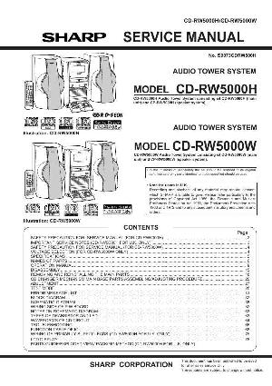 Сервисная инструкция Sharp CD-RW5000 ― Manual-Shop.ru