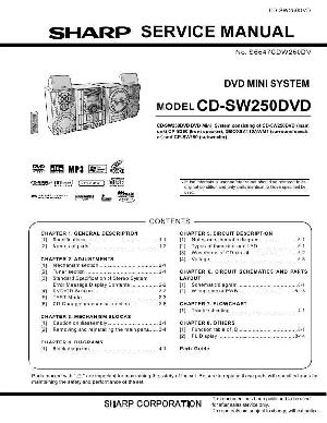 Service manual Sharp CD-SW250DVD ― Manual-Shop.ru