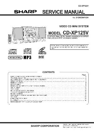Service manual Sharp CD-XP125V ― Manual-Shop.ru