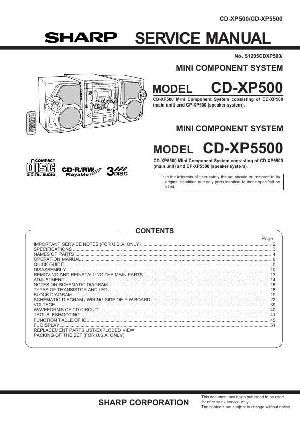 Сервисная инструкция SHARP CD-XP5500 ― Manual-Shop.ru