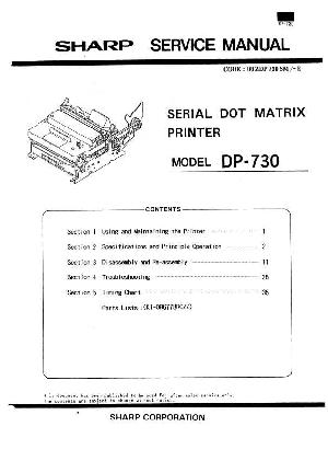 Сервисная инструкция Sharp DP-730 ― Manual-Shop.ru