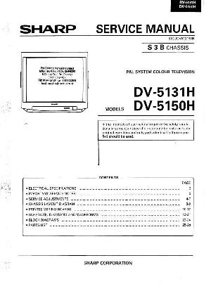 Сервисная инструкция Sharp DV-5131H, DV-5150H ― Manual-Shop.ru