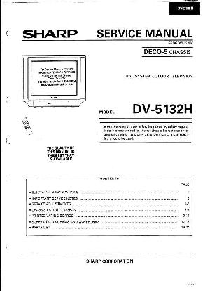 Сервисная инструкция Sharp DV-5132H ― Manual-Shop.ru