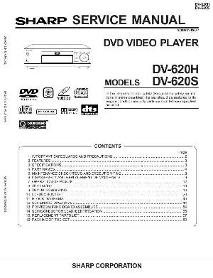 Сервисная инструкция Sharp DV-620H-S ― Manual-Shop.ru