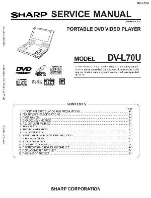 Сервисная инструкция Sharp DV-L70U ― Manual-Shop.ru