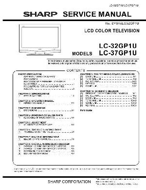 Сервисная инструкция Sharp LC-32GP1U, LC-37GP1U ― Manual-Shop.ru