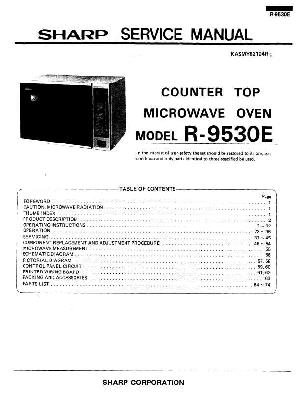 Сервисная инструкция Sharp R-9530E ― Manual-Shop.ru