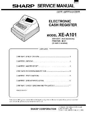 Сервисная инструкция Sharp XE-A101 ― Manual-Shop.ru