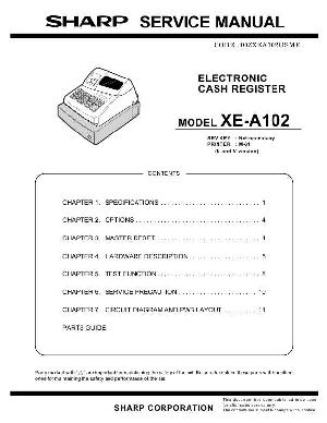 Сервисная инструкция Sharp XE-A102 ― Manual-Shop.ru