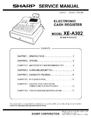 Сервисная инструкция Sharp XE-A302 ― Manual-Shop.ru