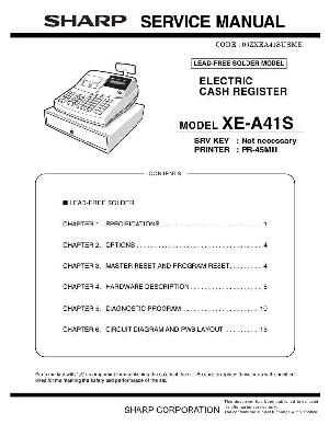 Сервисная инструкция Sharp XE-A41S ― Manual-Shop.ru