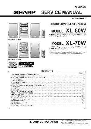 Сервисная инструкция Sharp XL-60W, XL-70W ― Manual-Shop.ru