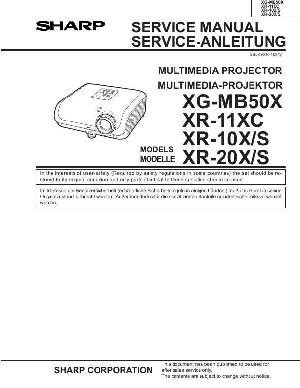 Сервисная инструкция Sharp XR-10, XR-11, XR-20XS ― Manual-Shop.ru