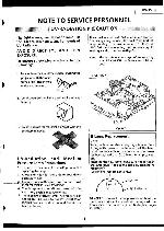 Service manual Sharp XV-350H