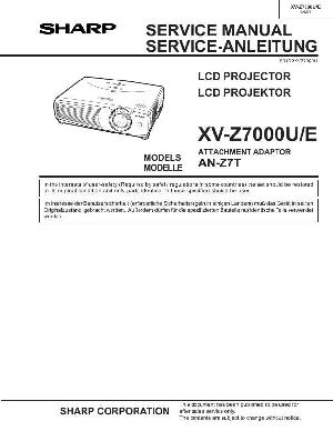 Сервисная инструкция SHARP XV-Z7000U, E ― Manual-Shop.ru