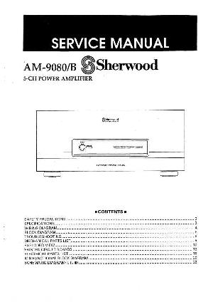 Сервисная инструкция Sherwood AM-9080 ― Manual-Shop.ru