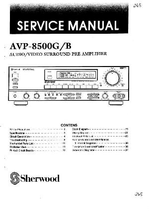 Service manual Sherwood AVP-8500 ― Manual-Shop.ru